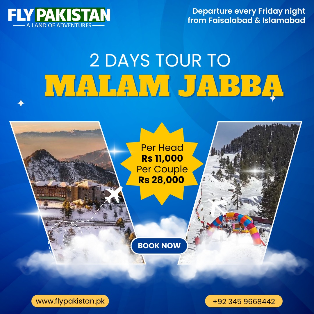 Book Deal 2 Days Tour To Malam Jabba And Khanpur Dam